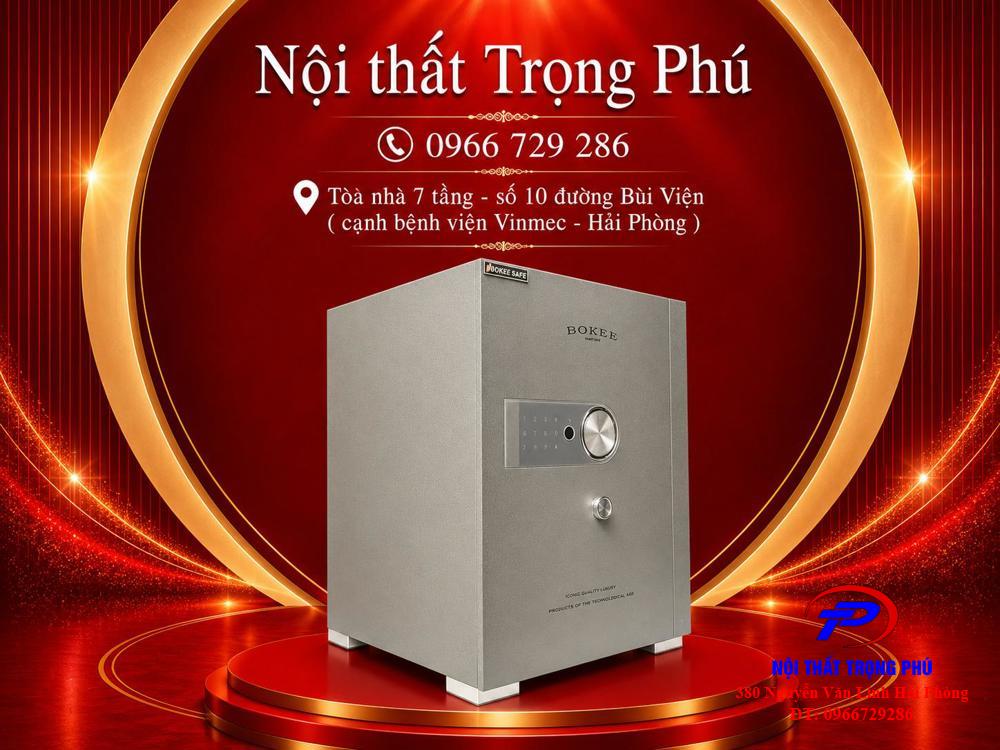 KÉT BẠC BOKEE BK-50H (MÀU XÁM XANH)