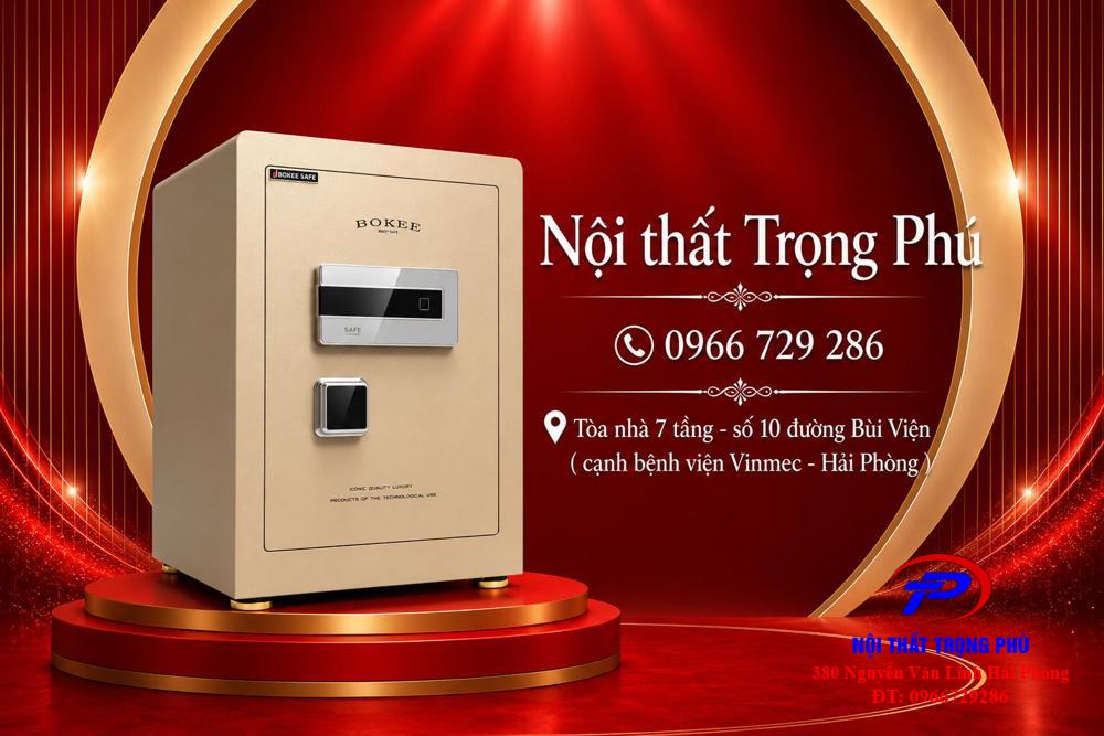 KÉT BẠC BOKEE BK-60B PRO (MÀU VÀNG GOLD)