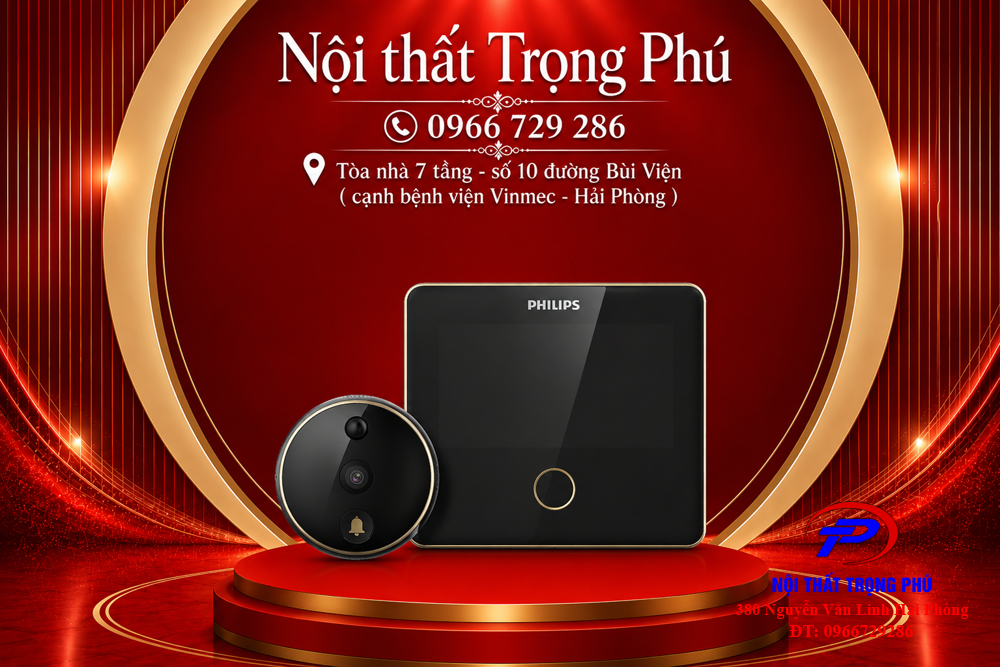 Chuông Cửa Màn Hình Philips DV001