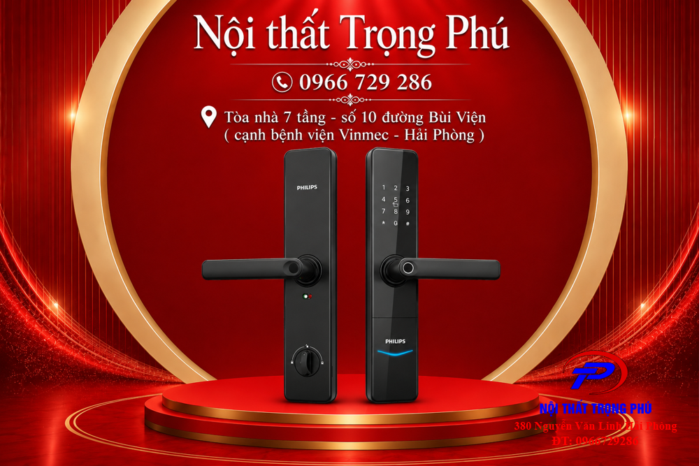 Tay Khóa Thông Minh Philips DDL603E-5HWS