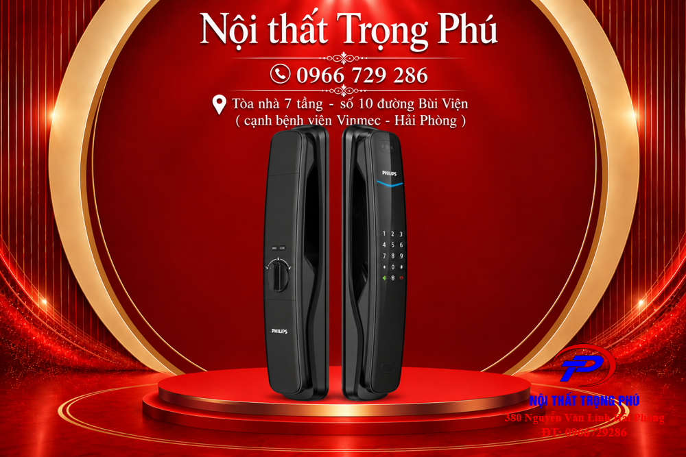 Tay Khóa Thông Minh Philips DDL702-8HWS