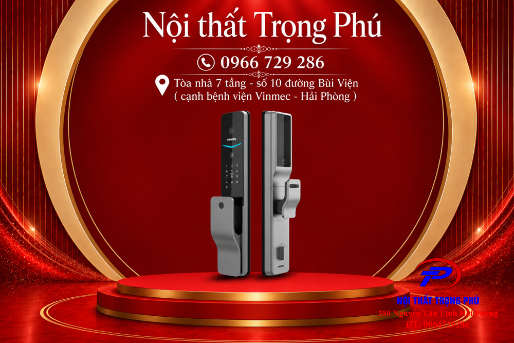 Tay Khóa Thông Minh Philips DDL720-MVP-17HWS