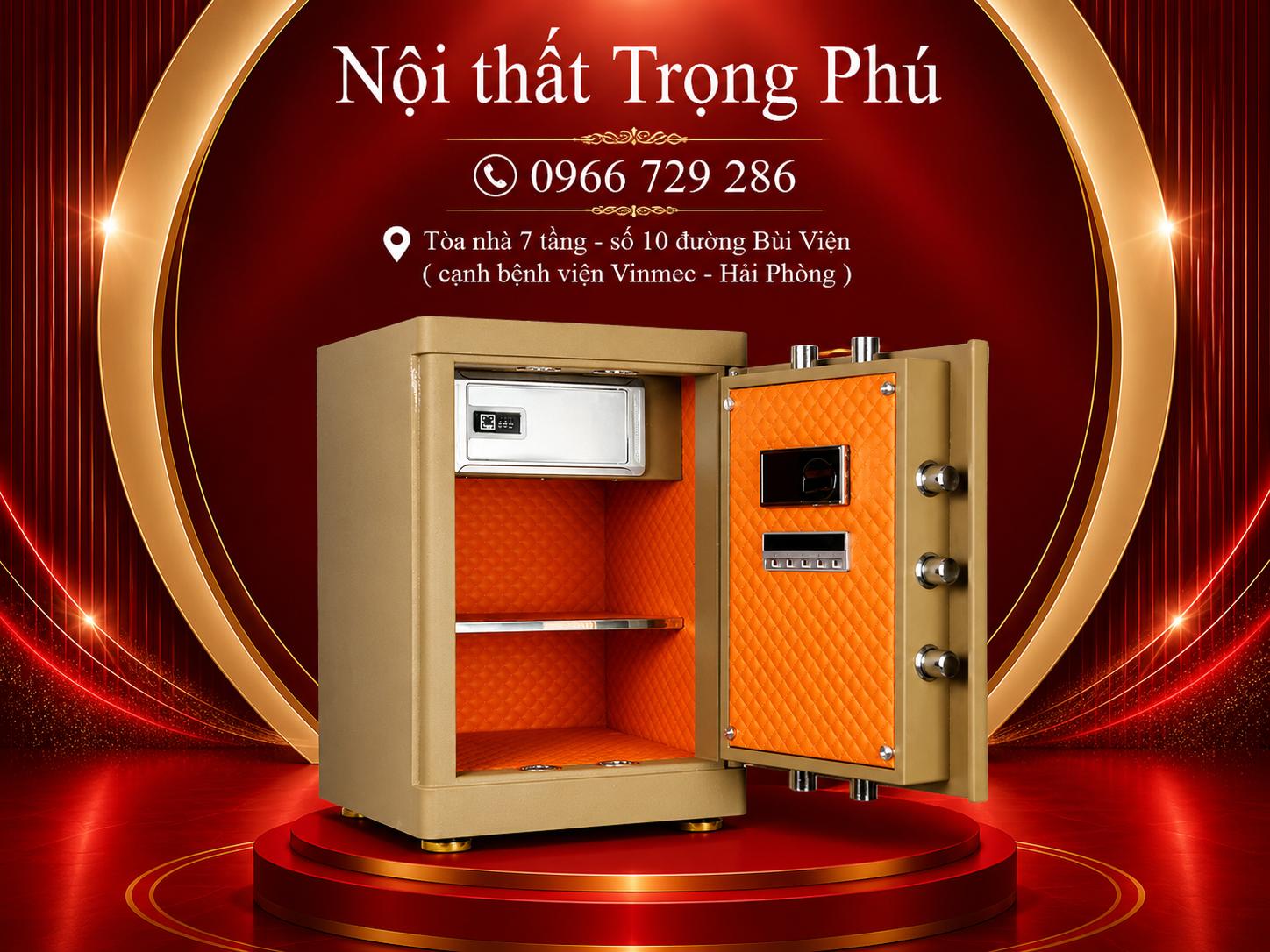 KÉT BẠC BOKEE BK-60C PRO (MÀU VÀNG GOLD)