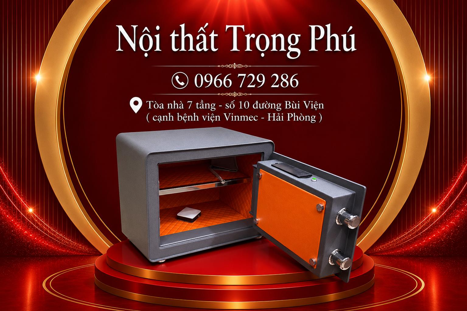 KÉT SẮT BOKEE BK-30VT PRO (XÁM XANH)