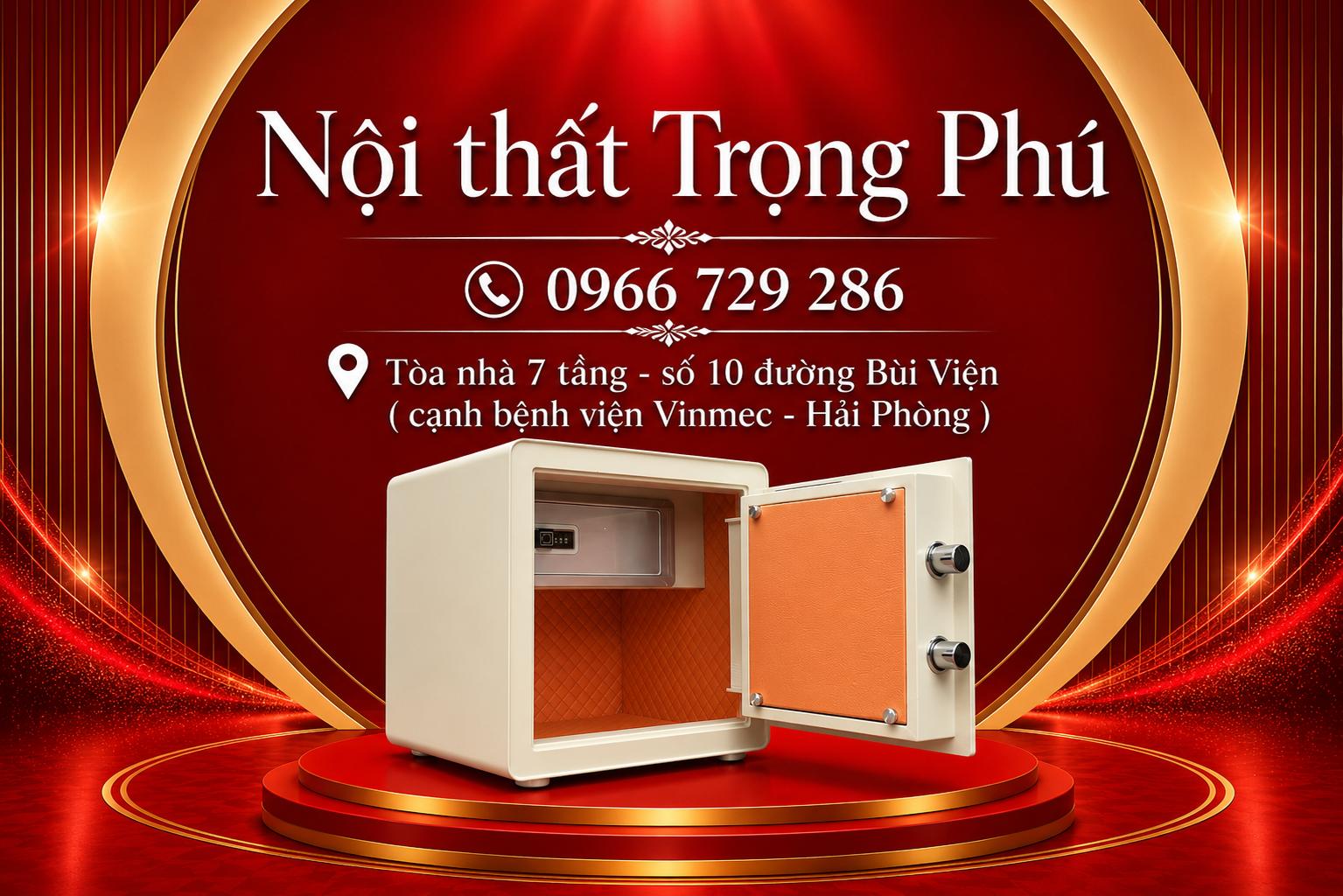 KÉT SẮT BOKEE BK-39VT PRO (TRẮNG KEM)