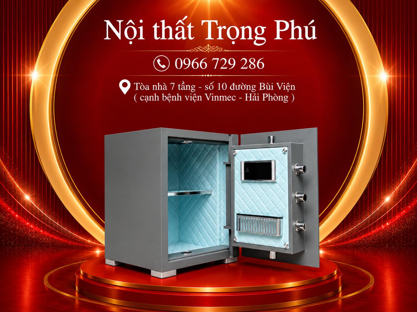 KÉT BẠC BOKEE BK-50H (MÀU XÁM XANH)