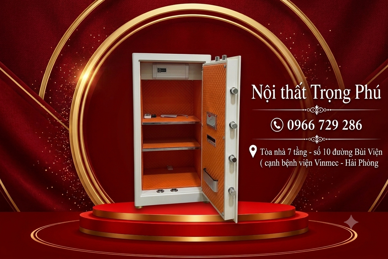 KÉT BẠC BOKEE BK-100FI (MÀU TRẮNG KEM)