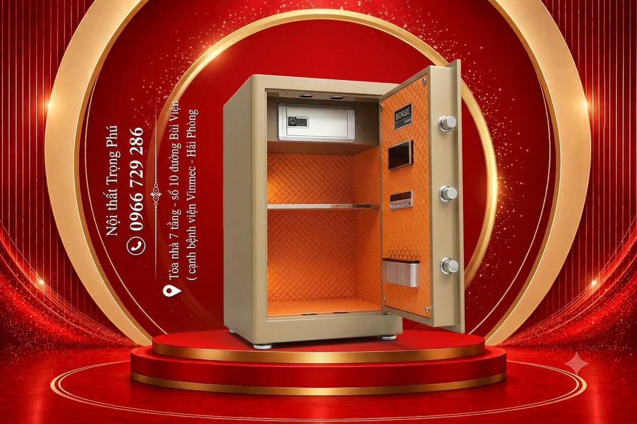 KÉT BẠC BOKEE BK-80A1 (MÀU VÀNG GOLD)