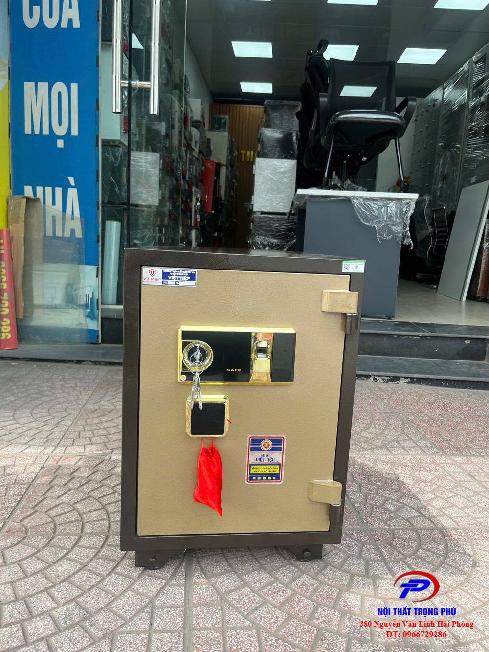Két bạc việt tiệp vân tay K79VT