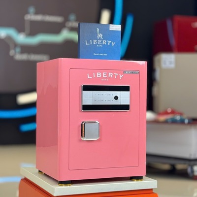 Két sắt thông minh Liberty LB50S – Phiên bản sơn ô tô màu hồng thời thượng