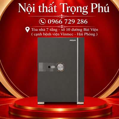 Két sắt vân tay Philips SBX202-6C0