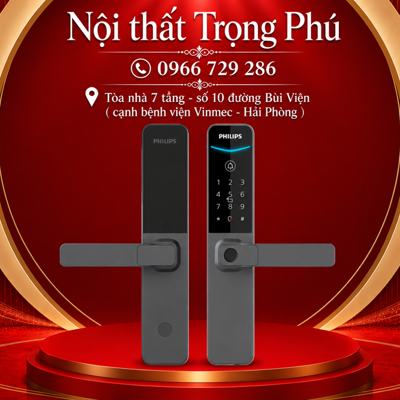 Tay Khóa Thông Minh Philips DDL615-5HBS